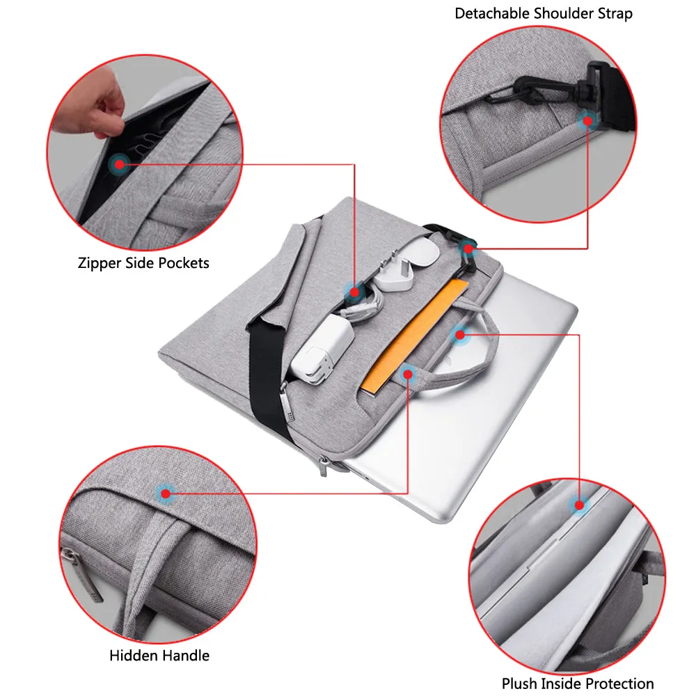 11-11.6 inch Laptop Shoulder Bag Sleeve Chromebook Case