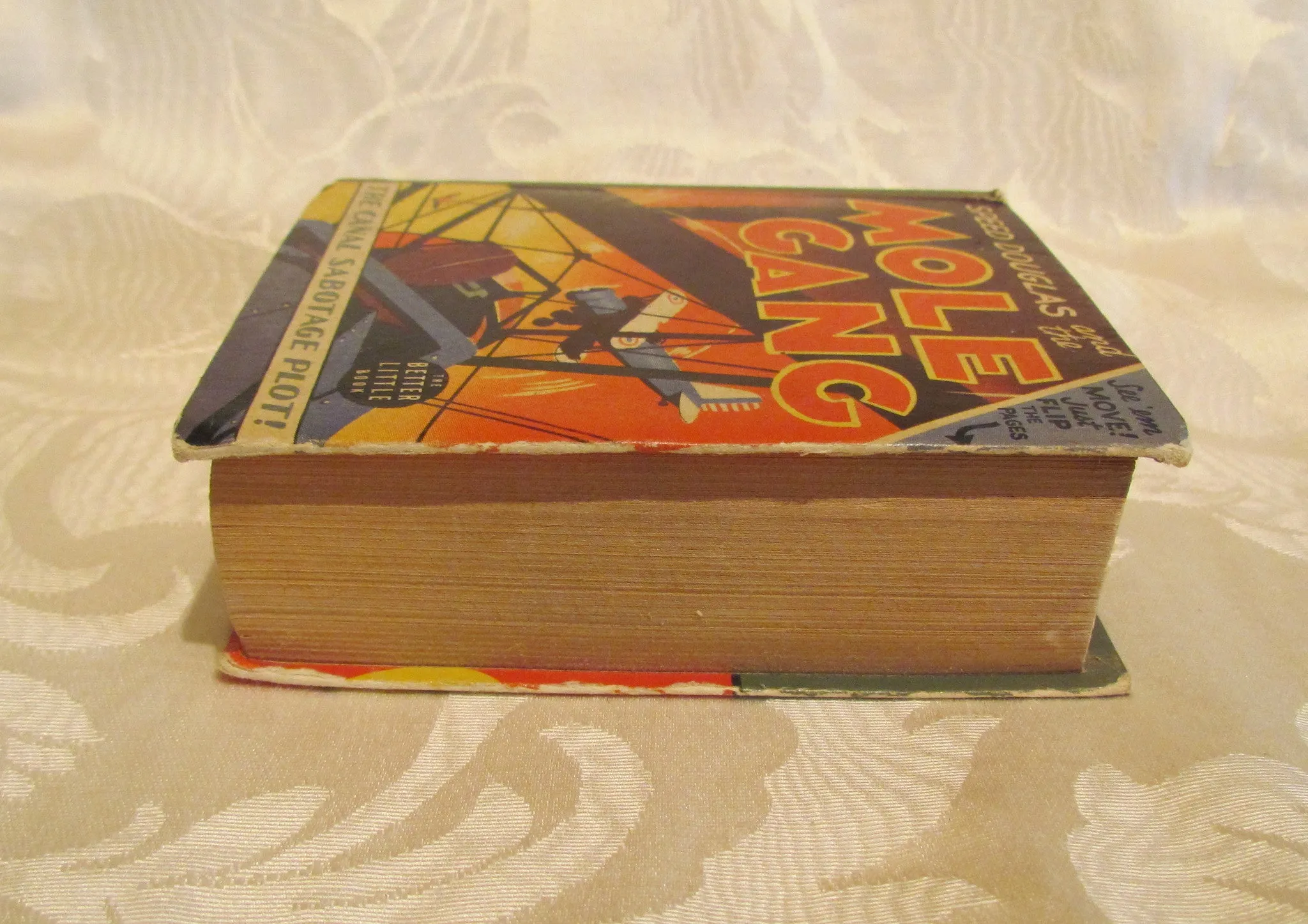 1941 Big Little Book Speed Douglas And The Mole Gang The Canal Sabotage Plot