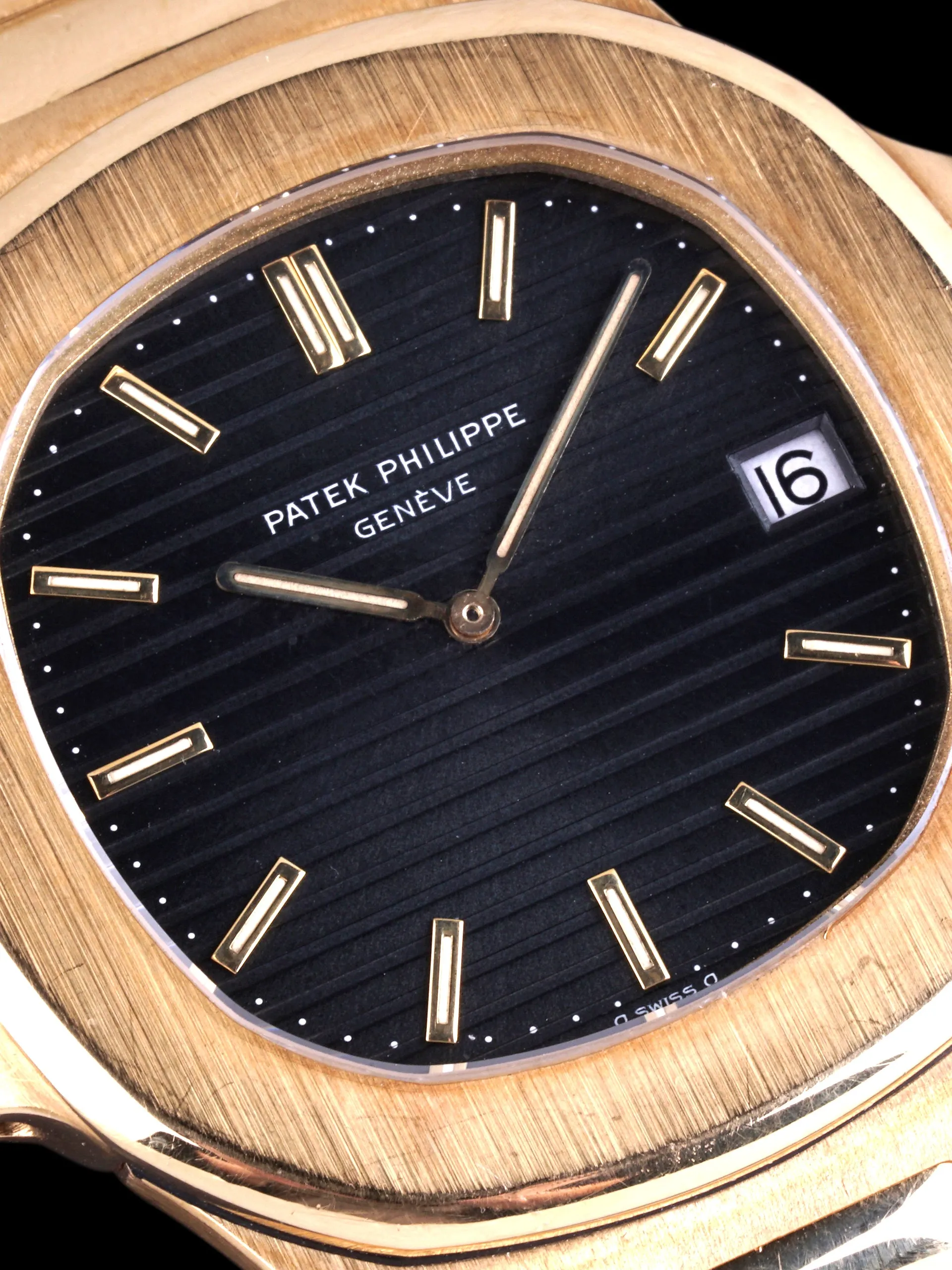 1980 Patek Philippe Nautilus "Jumbo" (Ref. 3700/1J) 18K YG W/ Extract From The Archive