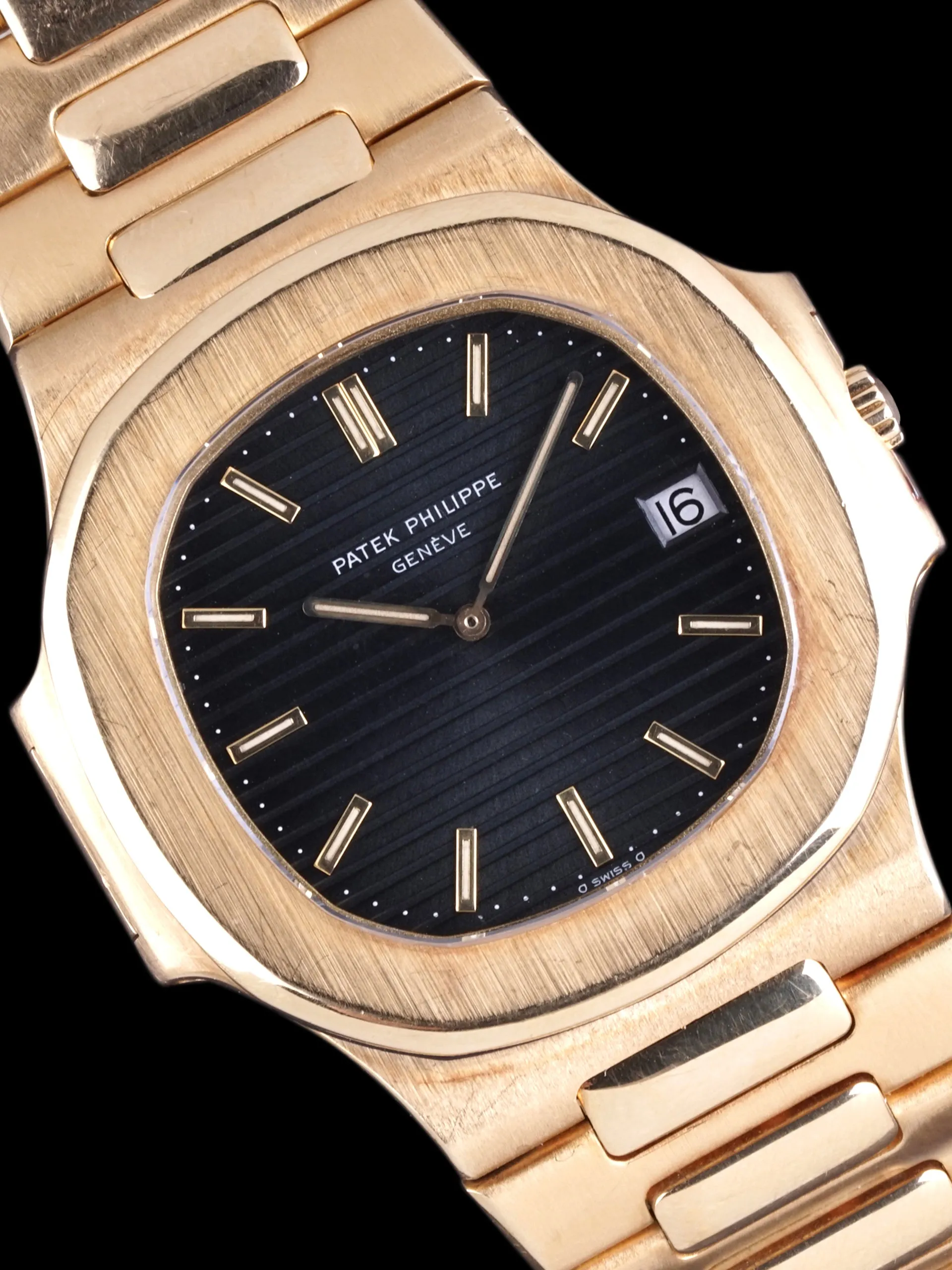 1980 Patek Philippe Nautilus "Jumbo" (Ref. 3700/1J) 18K YG W/ Extract From The Archive