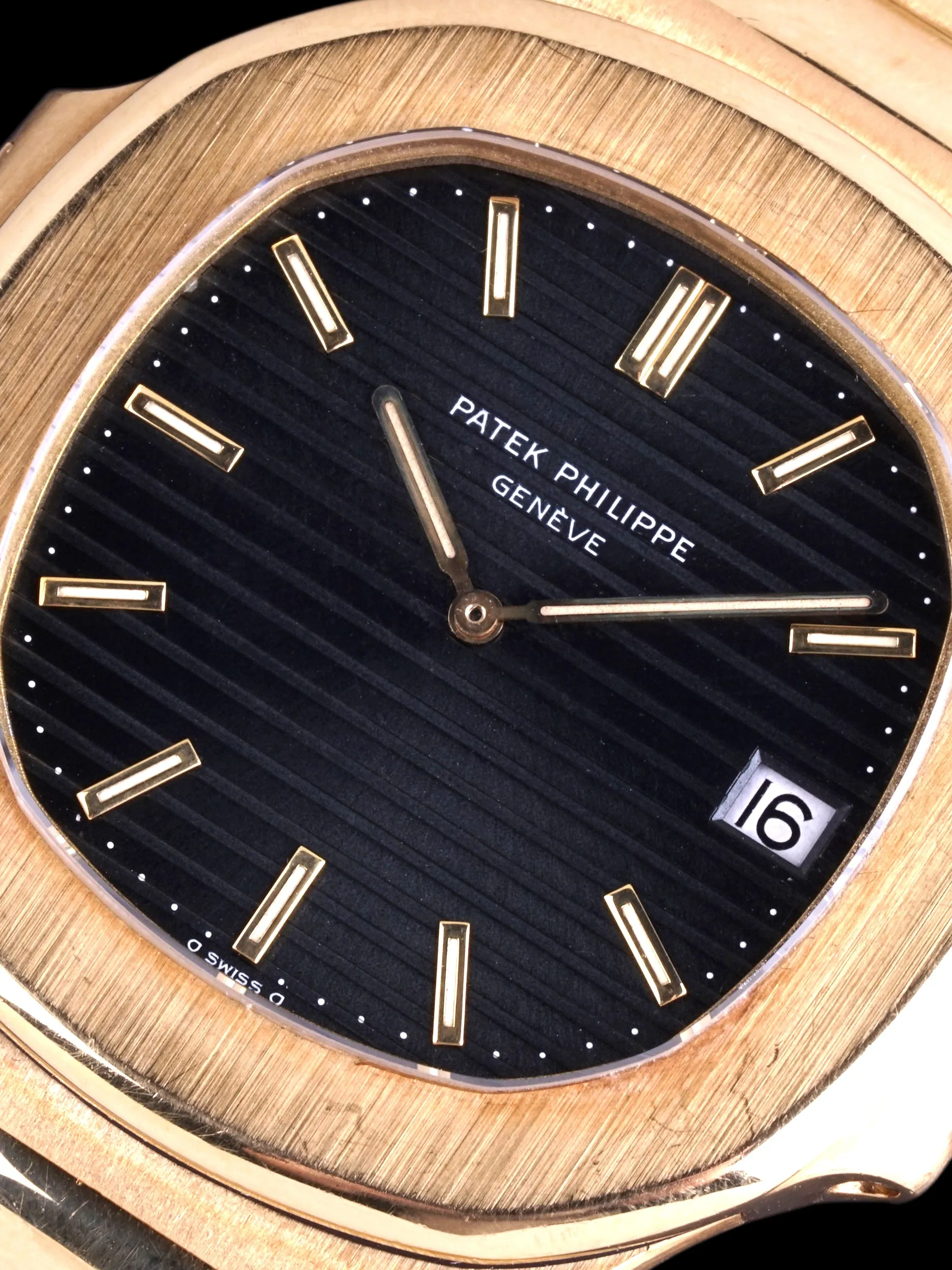 1980 Patek Philippe Nautilus "Jumbo" (Ref. 3700/1J) 18K YG W/ Extract From The Archive