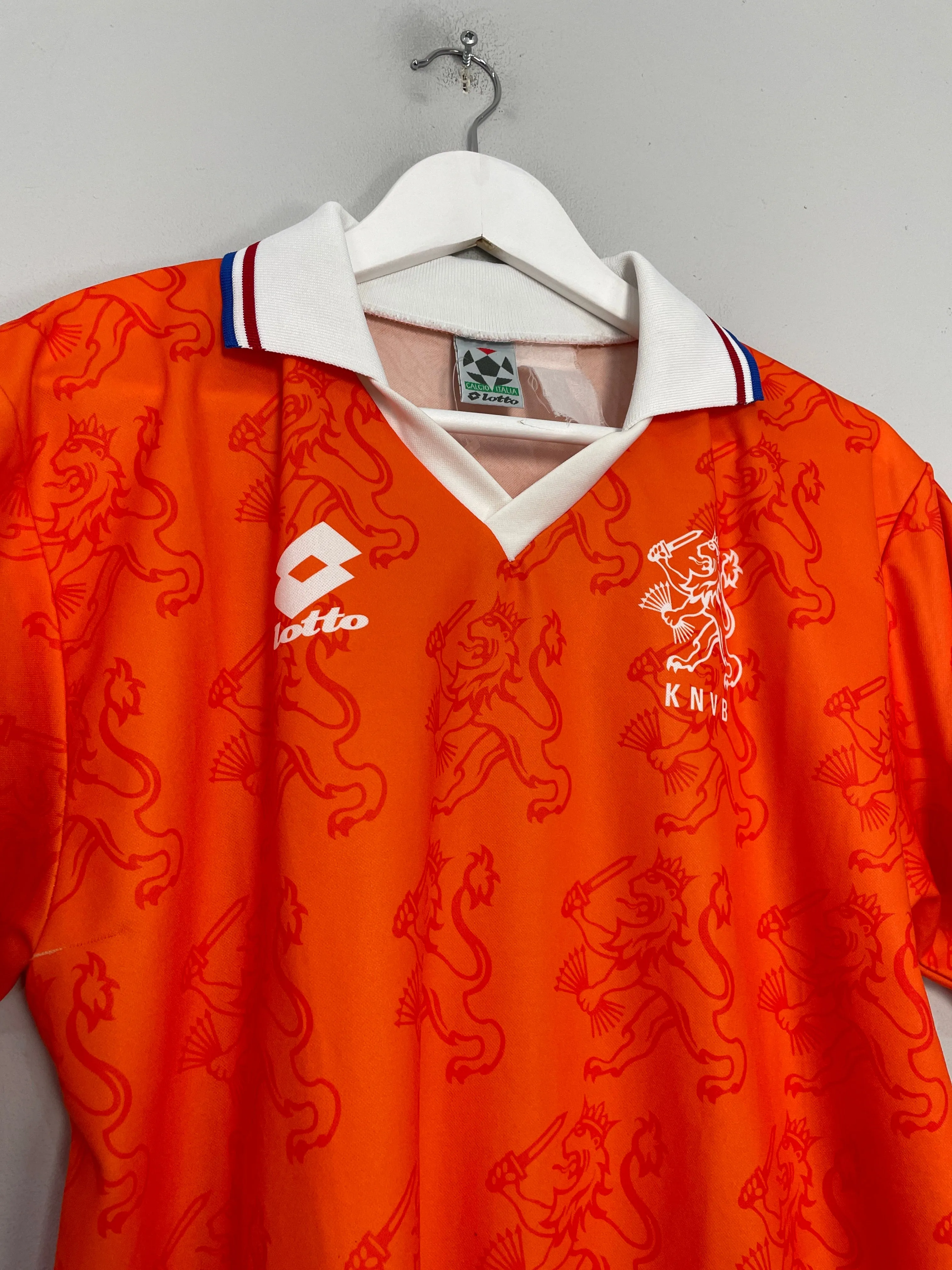 1994 NETHERLANDS HOME SHIRT (M) LOTTO