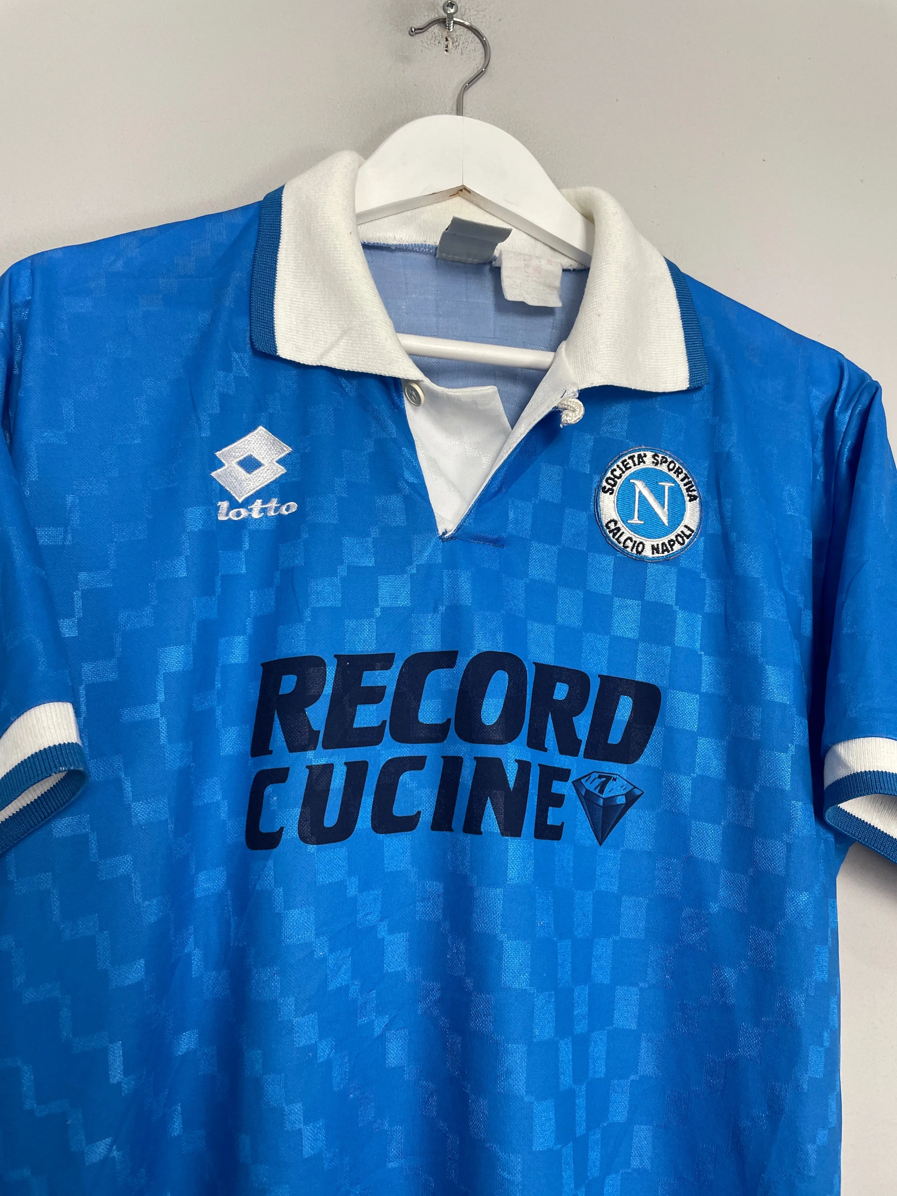 1994/96 NAPOLI HOME SHIRT (M) LOTTO