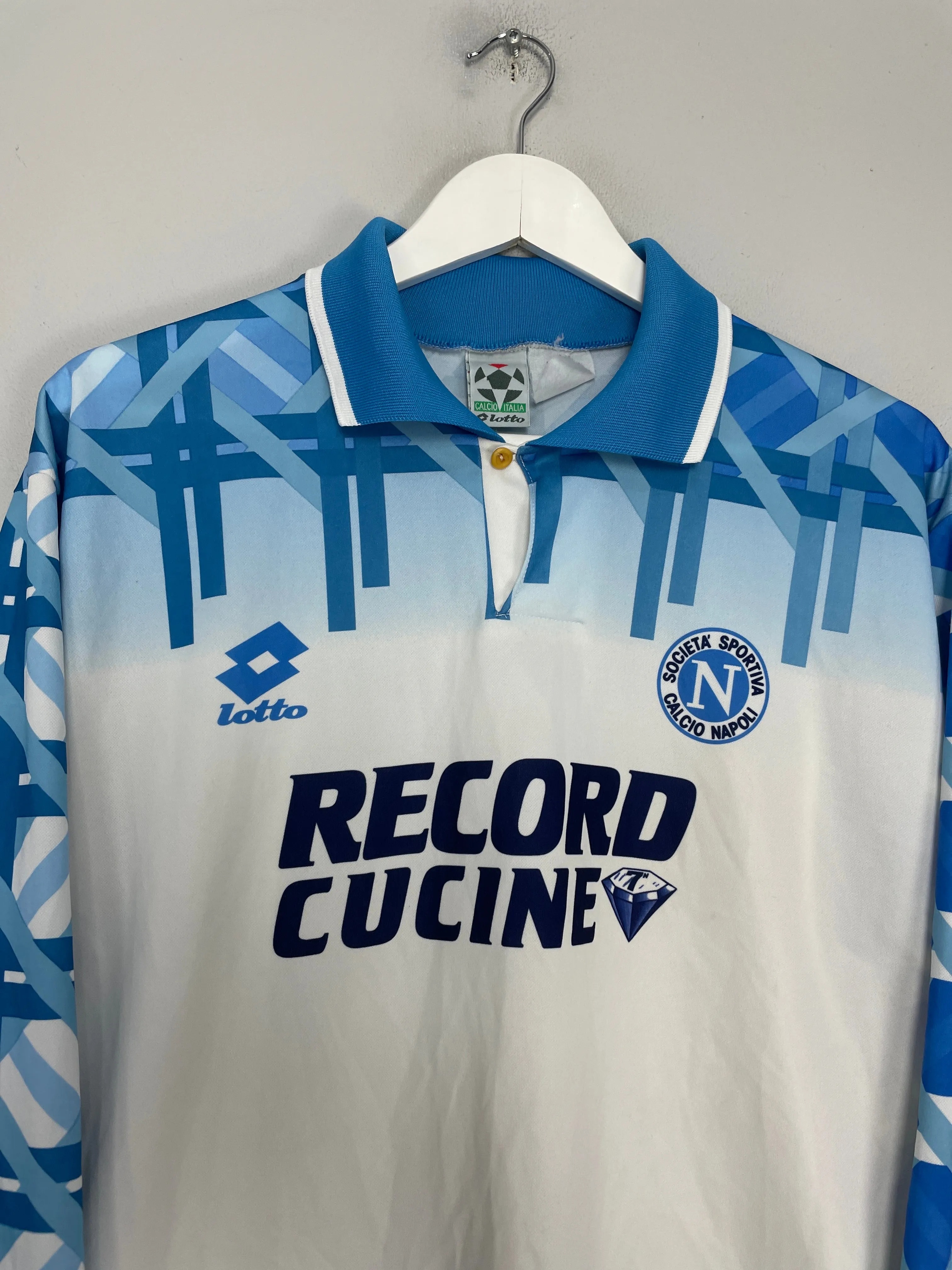 1994/96 NAPOLI L/S AWAY SHIRT (L) LOTTO