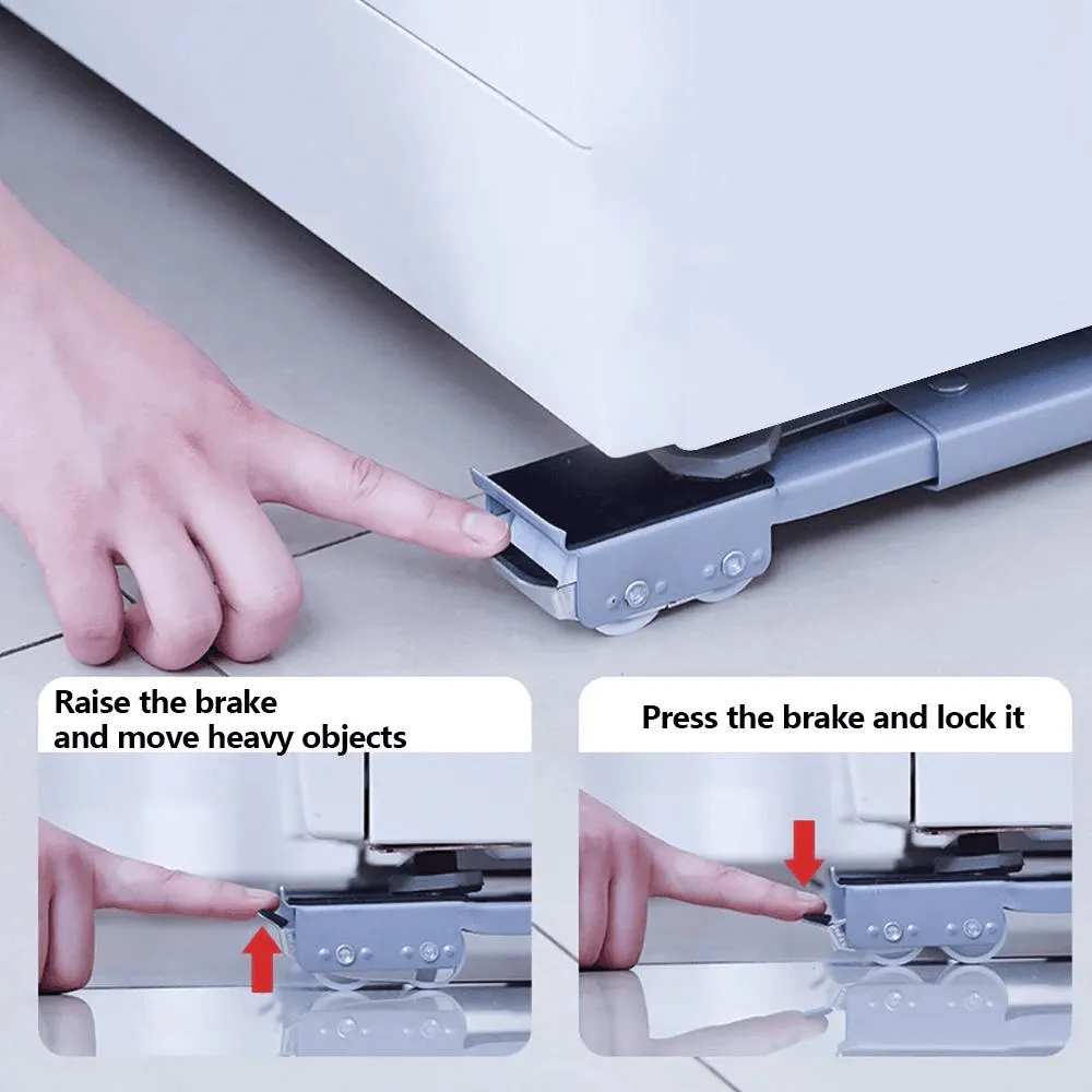 24 Wheel Heavy Duty Appliances Roller ( Holds Upto 200kg) Pack of 2