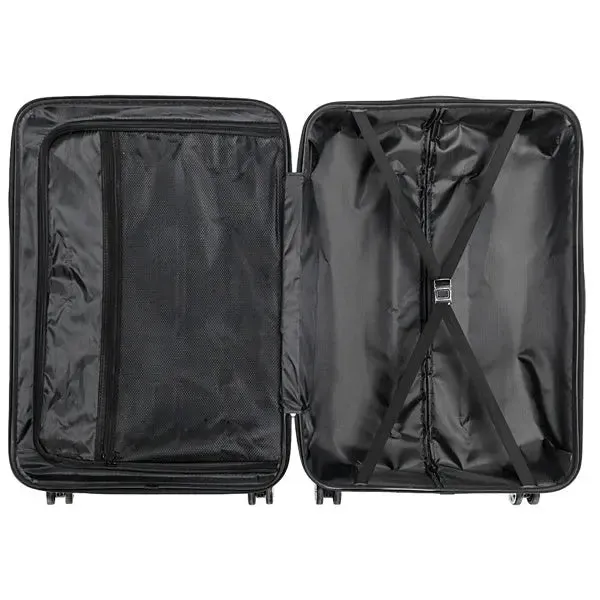 3-in-1 Multifunctional Large Capacity Traveling Storage Suitcase Silver Gray