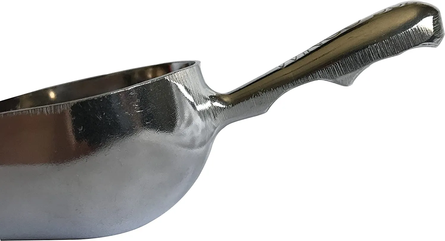 4 Pack 5 Oz. Aluminum Multi-Purpose Scoop Commercial Grade Quality