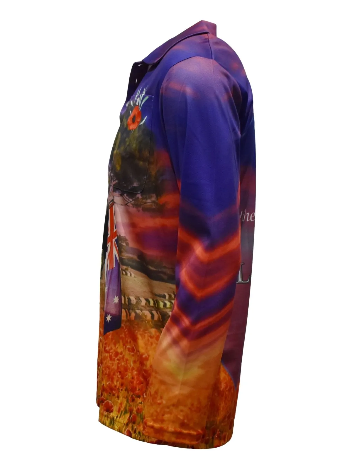 Adult Long Sleeve - Remembrance Anzac Plus Size