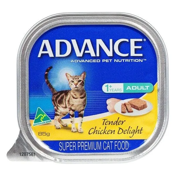 ADVANCE CAT WET ADULT CHICKEN 85G
