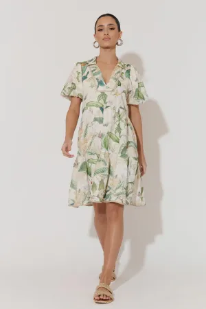 AJD1625 LEONA ADELAIDE PRINT DRESS
