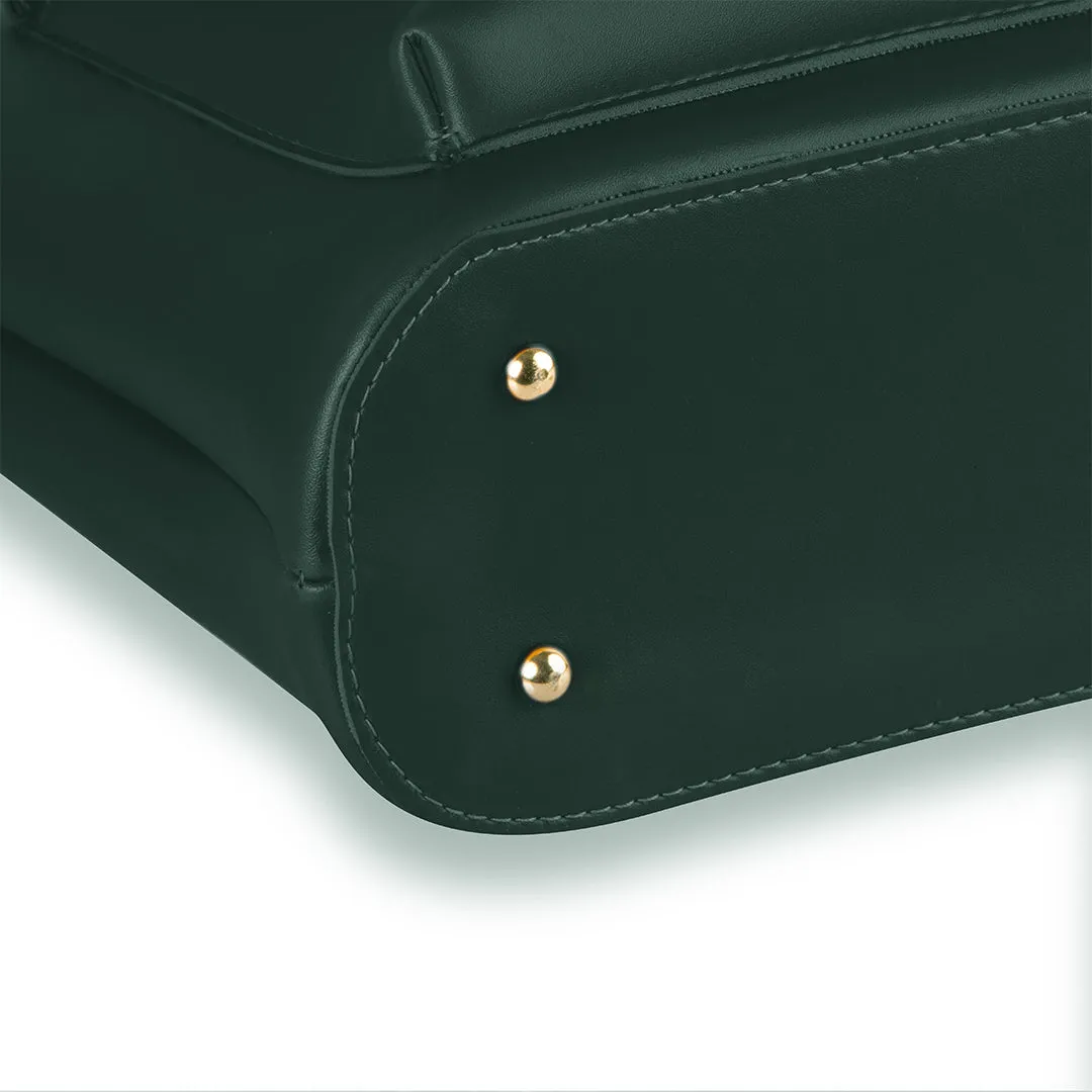 BagSaga Green Coco Crossbody Bag
