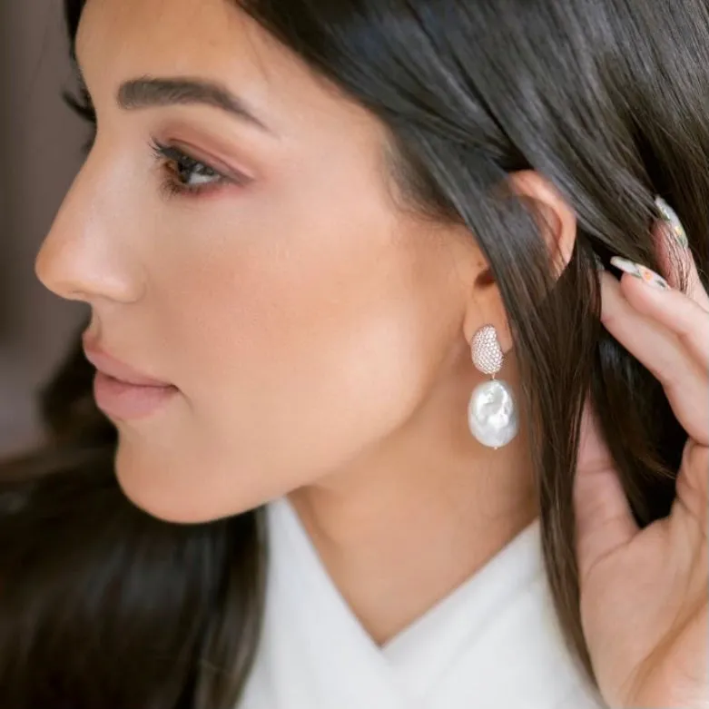 Baroque Pearl Earrings