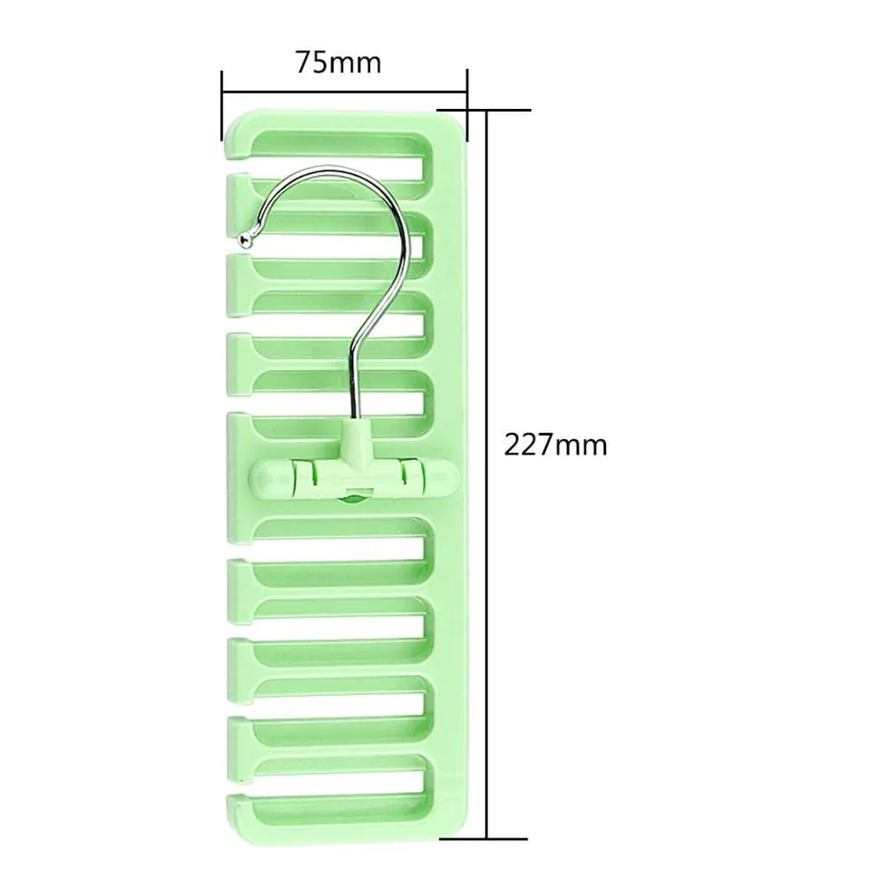 Belt Hanger, 8 Hole Hanger, Multifunctional Hanger, Space Saving Plastic Hanger