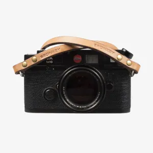 Berlin #103 - Tanned Leather camera strap
