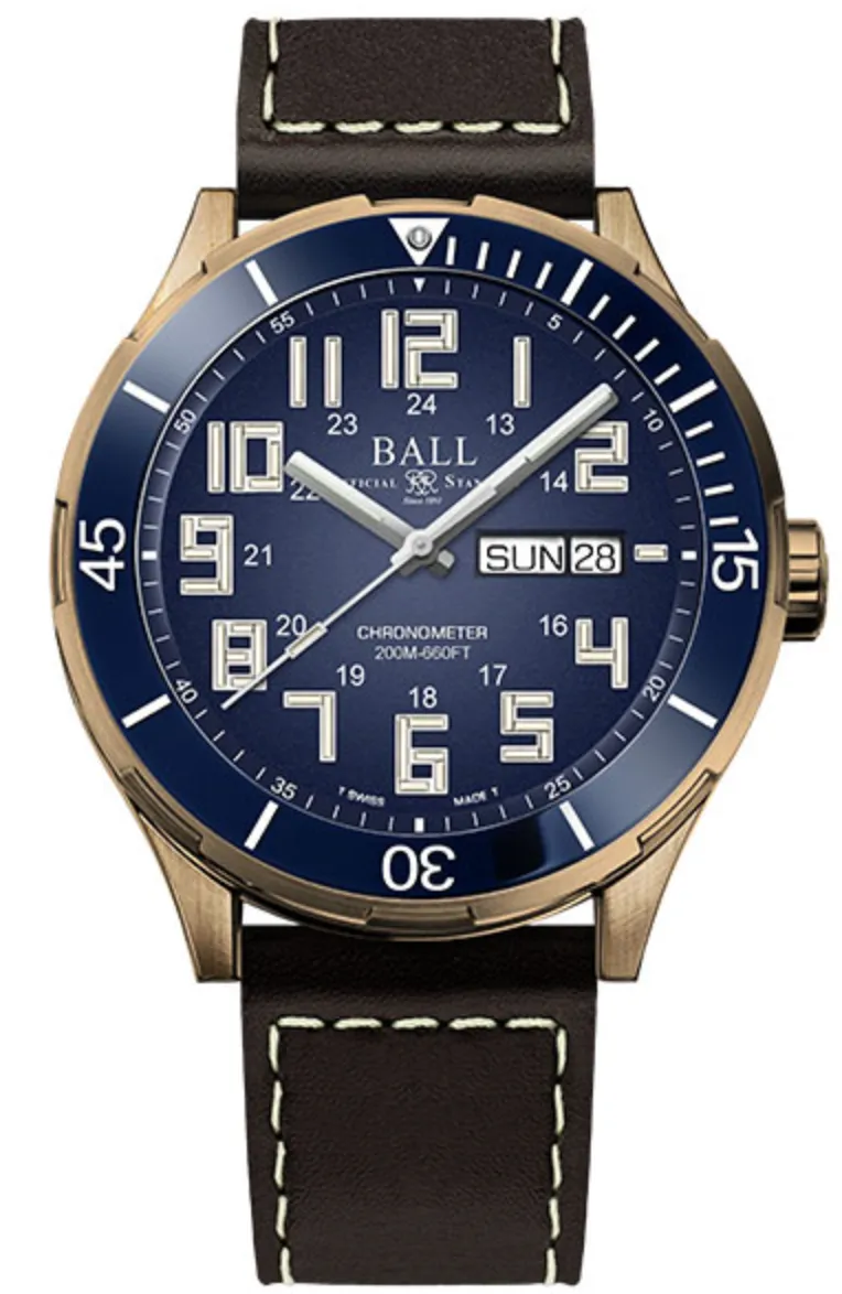 BL Watch Company Roadmaster StarLight Bronze Day Date