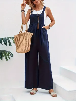 Boho Chic Sleeveless Jumpsuit