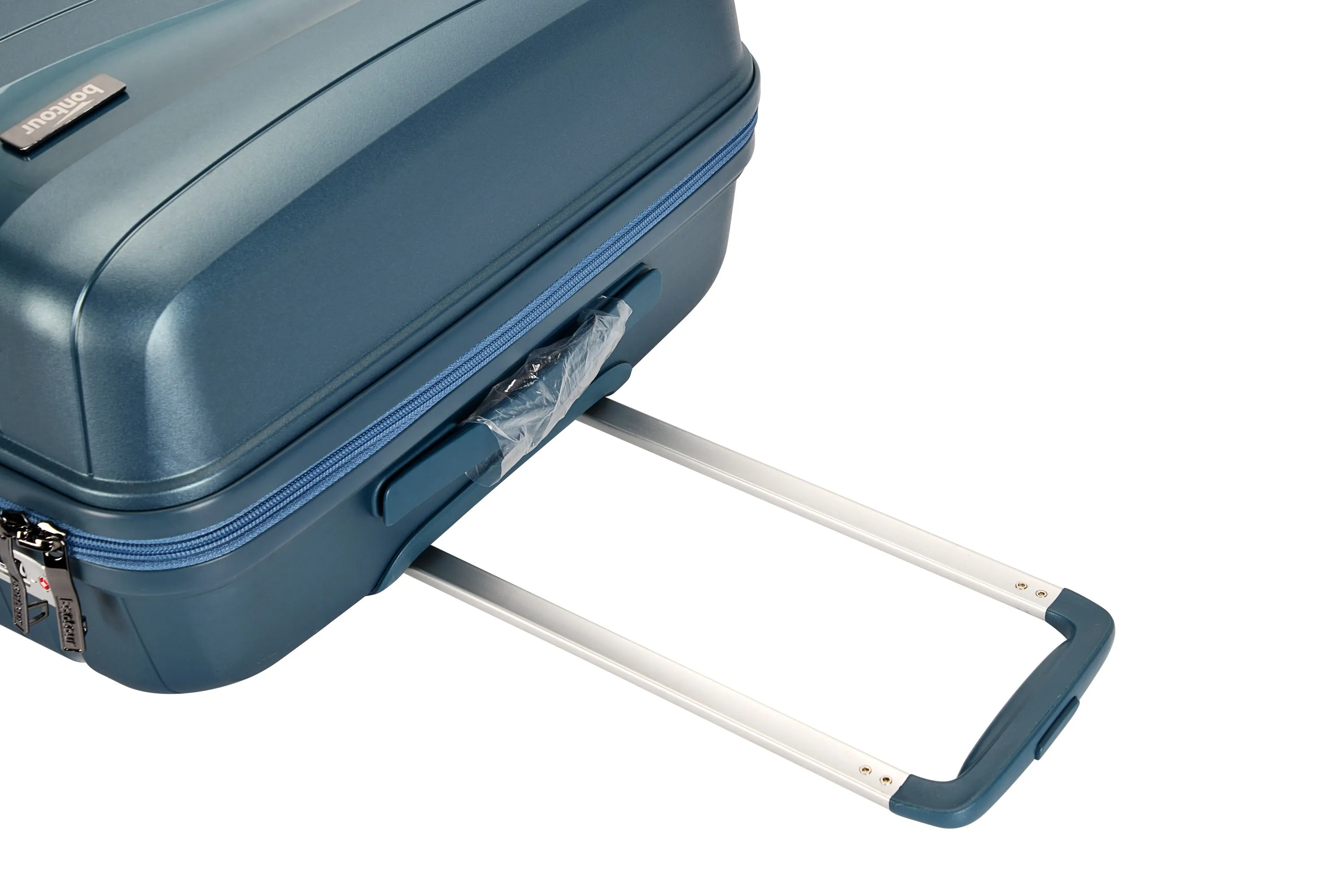 BONTOUR "Flow" 4-wheel suitcase 76x51x31 cm with TSA lock, size L, Ice blue