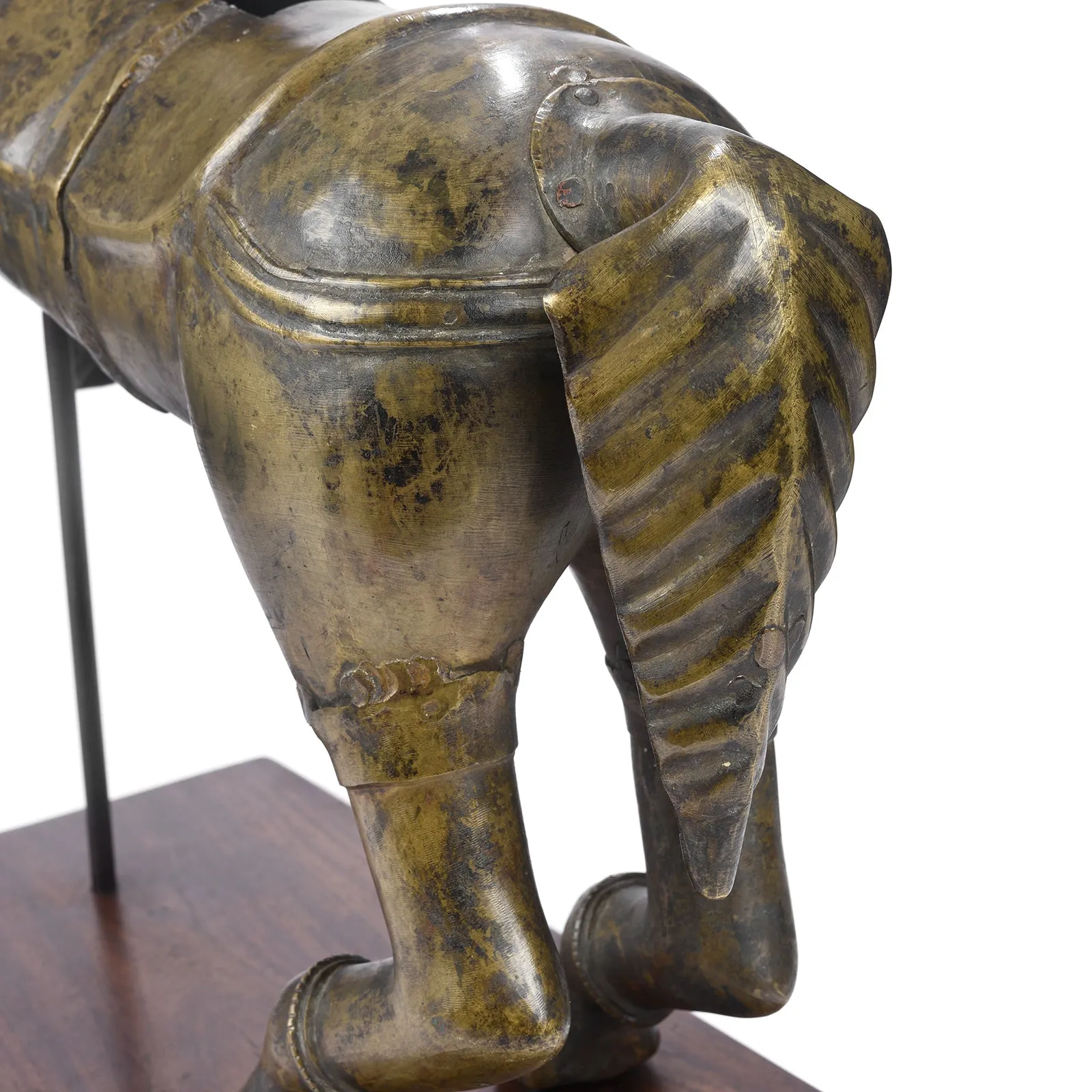 Bronze Utsava Murti Horse From Karnataka - 19th Century