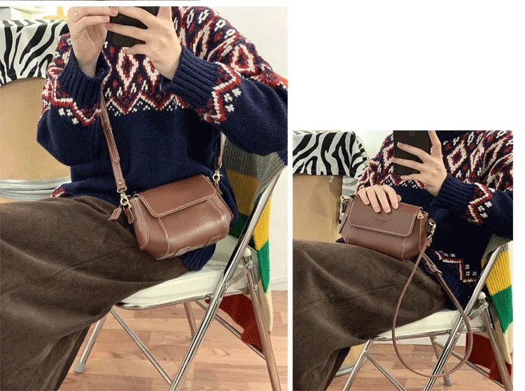 Brown Crossbody Purse Brown Leather Crossbody Purse Brown Leather Shoulder Bag Crossbody Brown Purse
