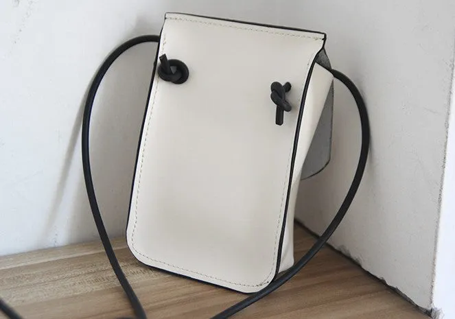 Brown Leather Phone Crossbody Bag Womens Cell Phone Crossbody Bag Crossbody Bag Small Leather