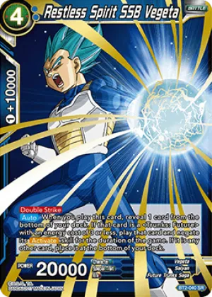 BT2-040 Restless Spirit SSB Vegeta