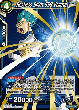 BT2-040 Restless Spirit SSB Vegeta