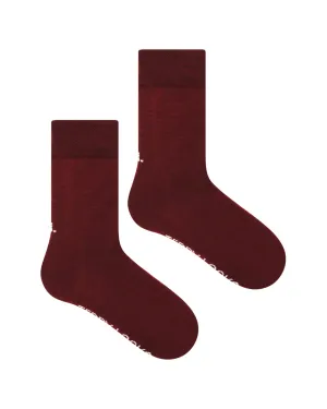 Burgundy Everyday Crew