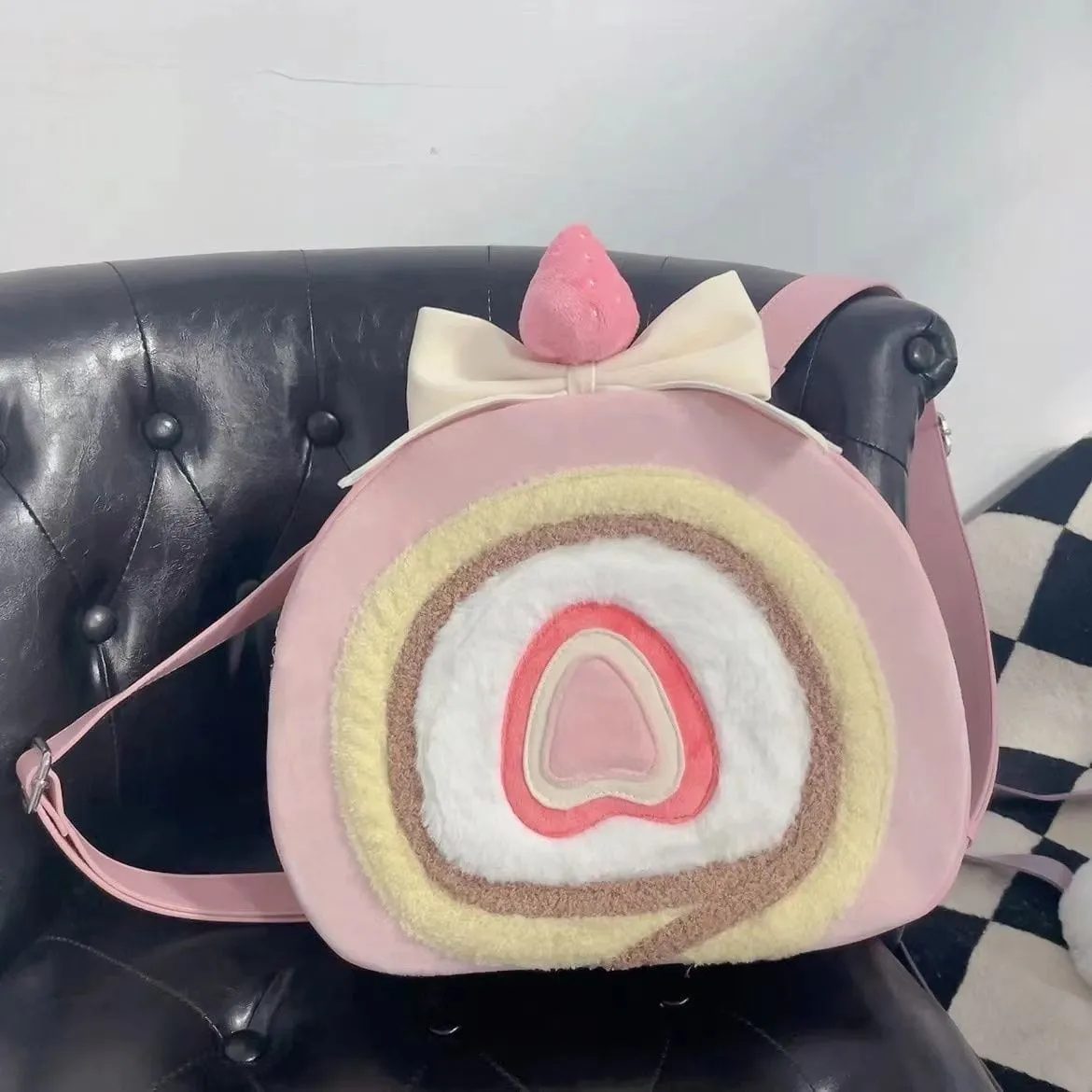 Cake Bow Backpack Crossbody Bag K19286