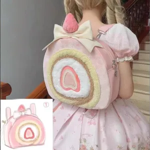Cake Bow Backpack Crossbody Bag K19286