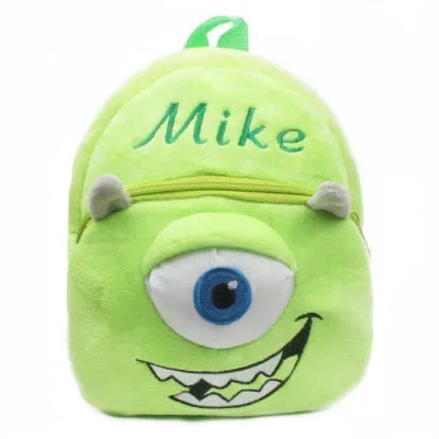 Cartoon Kids Plush Backpacks Mini schoolbag Mickey Plush Backpack Children School Bags Girls Boys Backpack