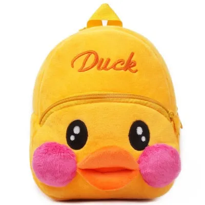 Cartoon Kids Plush Backpacks Mini schoolbag Mickey Plush Backpack Children School Bags Girls Boys Backpack