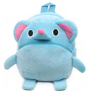 Cartoon Kids Plush Backpacks Mini schoolbag Mickey Plush Backpack Children School Bags Girls Boys Backpack