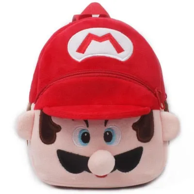 Cartoon Kids Plush Backpacks Mini schoolbag Mickey Plush Backpack Children School Bags Girls Boys Backpack