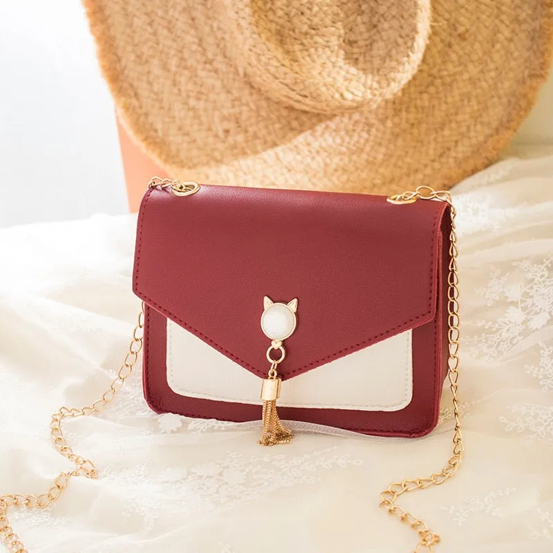 Cat Crossbody Bag