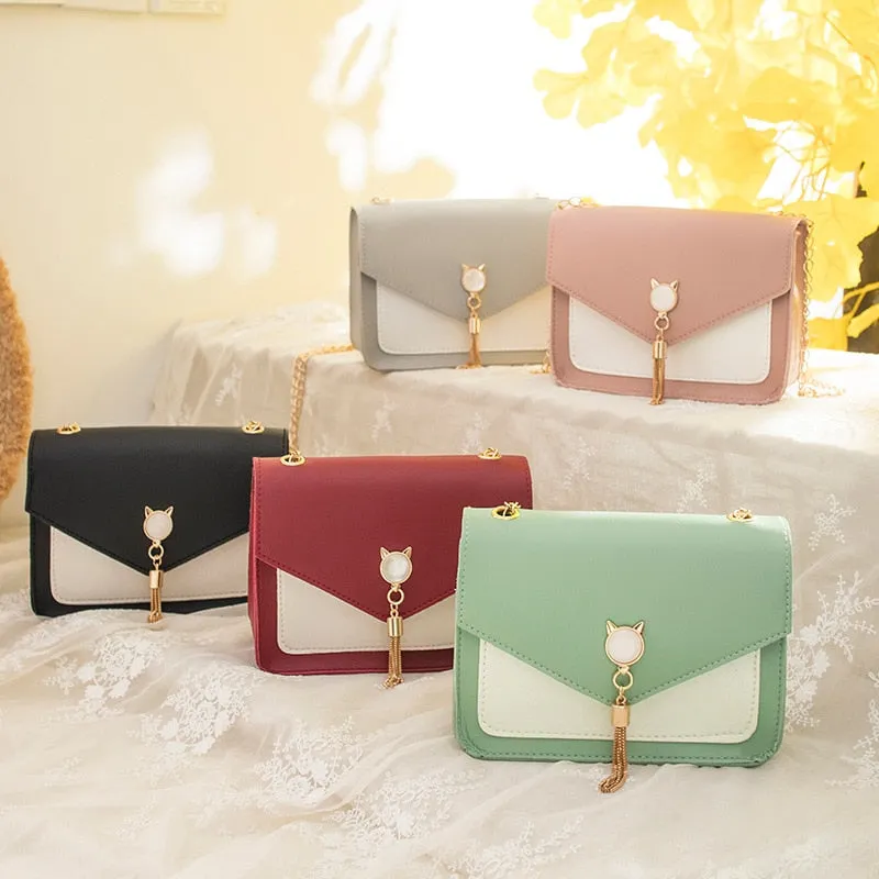 Cat Crossbody Bag