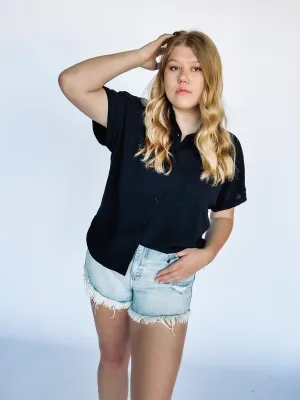 Celine Basic Button Up Blouse