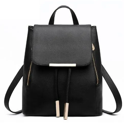 Chic Leather Backpack