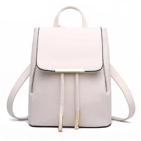 Chic Leather Backpack