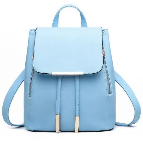 Chic Leather Backpack