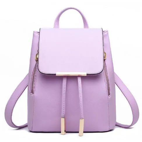 Chic Leather Backpack