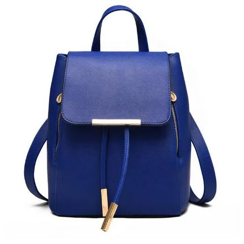 Chic Leather Backpack