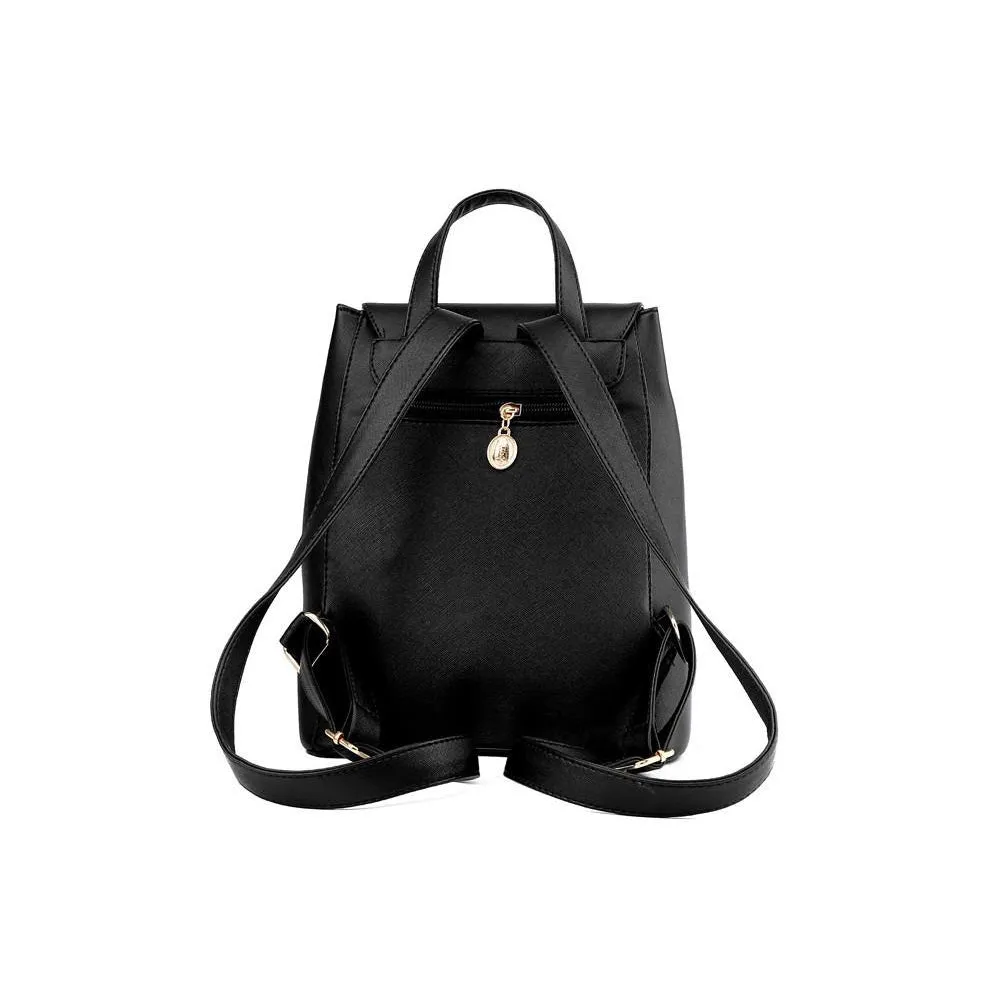Chic Leather Backpack