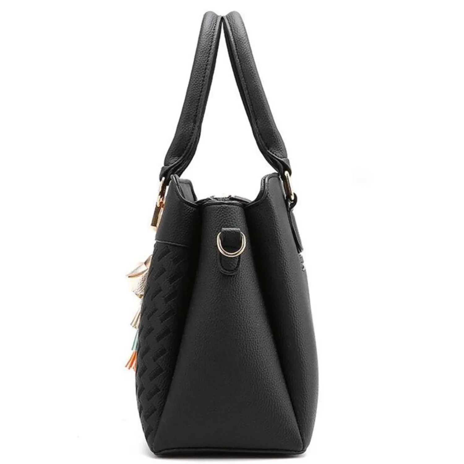 Chic Tassel Charm Crossbody Handbag