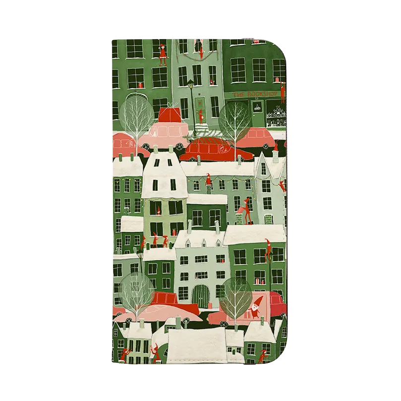 Christmas City Wallet Case By Maja Lindberg