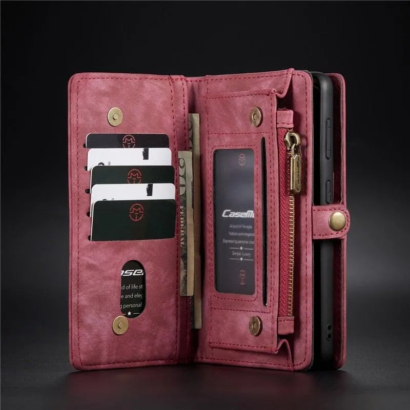 Circa Leather Flip Wallet Galaxy Case