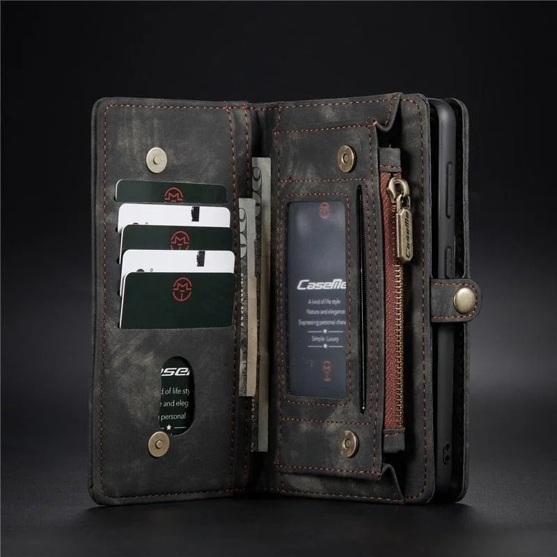 Circa Leather Flip Wallet Galaxy Case