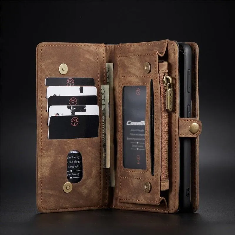 Circa Leather Flip Wallet Galaxy Case