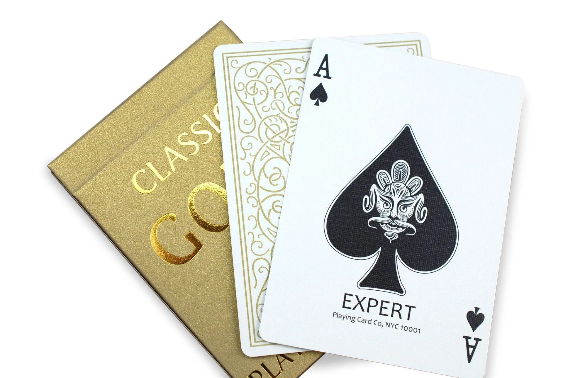 Classic Gold Playing Cards