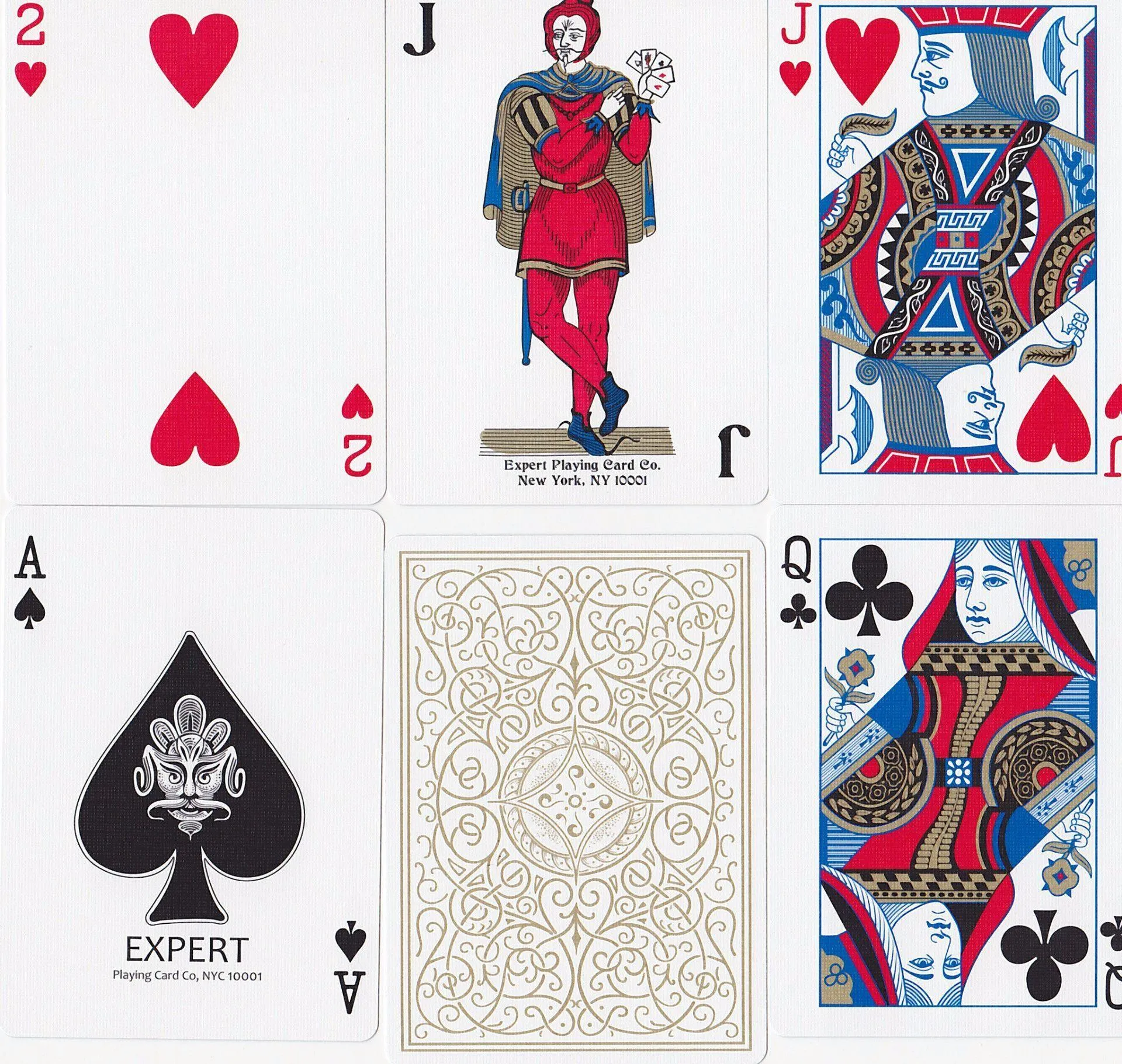 Classic Gold Playing Cards