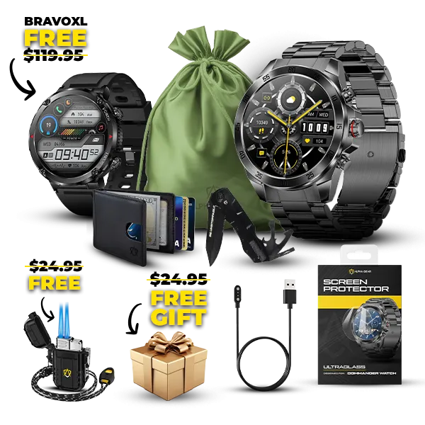 Commander Xmas Gift Package   FREE Watch